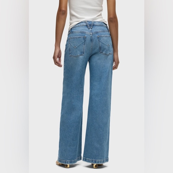 Hudson Jodie Loose Fit Wide Leg Jean in Goddess size 31 - Picture 7 of 13